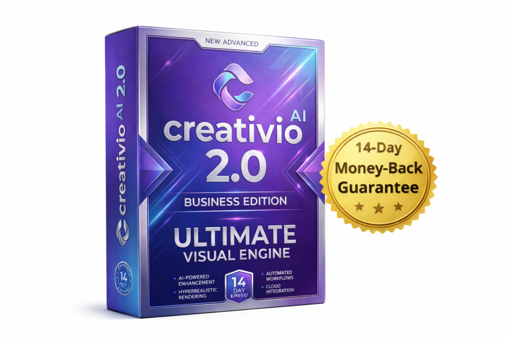 Creativio AI 2.0 14 day money back guarantee business edition software